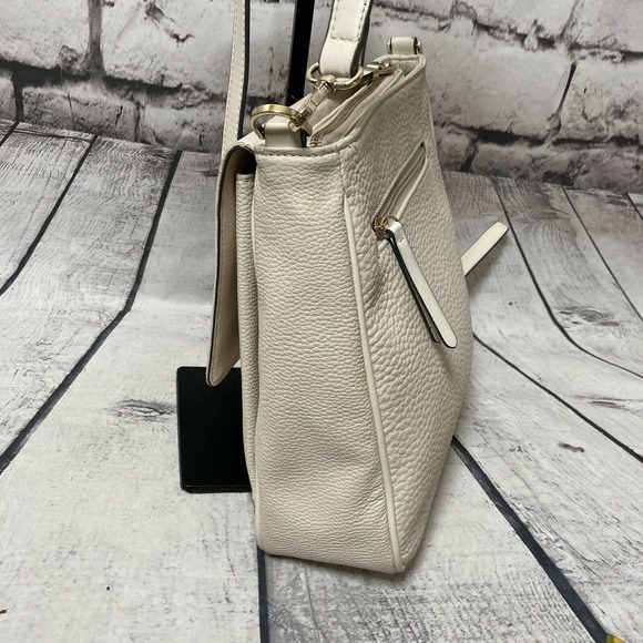 fiorelli off white Faux Leather crossbody‎ handbag Adjustable Strap - Picture 4 of 12